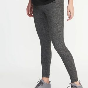 Maternity Go-Dry Full-panel Compression Leggings